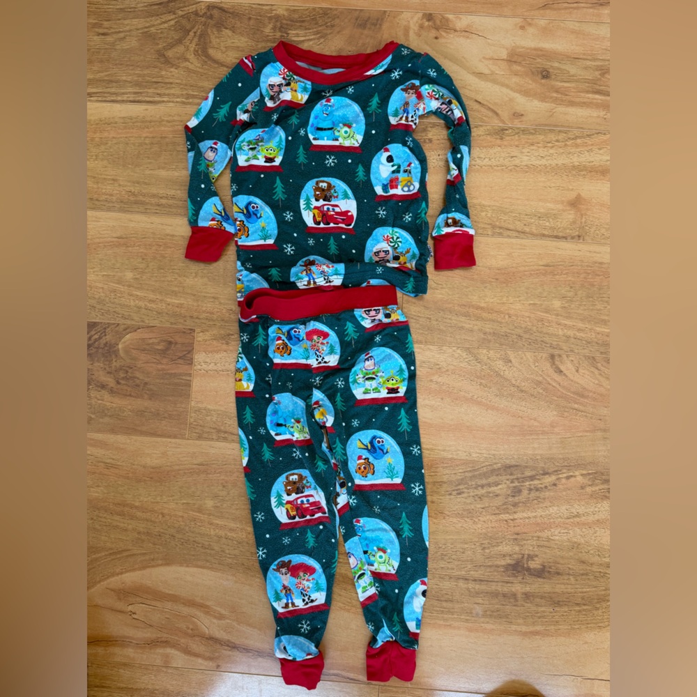 Little Sleepies Disney Pixar Christmas 2 piece Set